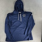 Nike Dallas Cowboys Blue Hoodie Crucial Catch Men 3xl 