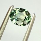 0 46ct Oval 5 3x4 3mm Light Green Blue Yellow Natural Australian Parti Sapphire
