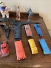 Huge Lot Of Vintage Antique Toys Gi Joe Soldiers Fisher Price Holgate Boat Cars 