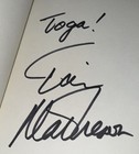 Signed Tim Matheson Damn Glad To Meet You 1st Ed  Book Actor Animal House Hc Dj