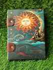 Vintage Leather Bound Hard Cover Notebook Handmade Paper Diary Sketchbook