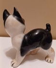 Vintage Ceramic Boston Terrier Dog Figurine Made In Japan