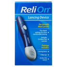 Relion Lancing Device With 10 Ultra-thin Lancets For Diabetes Testing