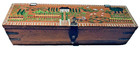     hand Painted Pennsylvania Folk Candle Storage Box Ca  1890 Jacob Weber Style
