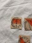 Venezuela- -1899- -scott   143-simon Bolivar 10c  Lot Of 3-stamps-bisect
