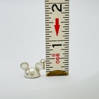 Disney 925 Sterling Silver Mickey Mouse Ears Charm 1950 Vintage