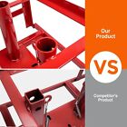 2 Pcs Heavy Duty Auto Car Truck Service Ramps Lifts Hydraulic Lift 5 Ton Jack
