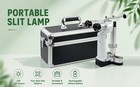Sl-rvk Portable Hand Held Slit Lamp  w 2 Rechargeable 6 Hour Batteries   Case 