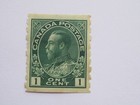 Canada Coil Stamp Scott 125 King George V Admiral Issue 1 Cent 1912 Mint Mh