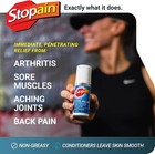 Stopain Pain Relief Roll On Gel 3oz  Usa Made  Max Strength Fast Acting With Msm
