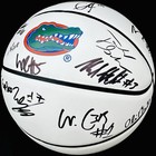 2024-25 Florida Gators Team Signed Nike Basketball Todd Golden Walter Clayton Jr