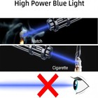 Aluminum Blue Laser Pointer Adjustable Visible Beam Dot Light 450nm Laser Light