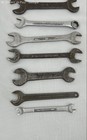 Lot Of 10 Mixed Usa Made Manufacturers Vtg Box And Open End Wrenches See Details