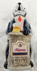 Vintage 1973 Hamm s Bear Beer Decanter 11  Empty