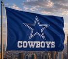 Dallas Cowboys Nfl 3x5 Foot Flag banner Football Free Ship Usa Seller