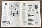 Rare 10-24-1963 Boston Bruins Vs New York Rangers Program Jacques Plante Shutout