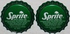 Soda Pop Bottle Caps Lot Of 25 Sprite  2 Coca Cola Plastic Lined New Old Stock