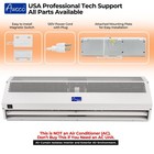 Awoco Fm1509-etl 36  Super Power Air Curtain Etl Nsf 37 Certified 120v 1177cfm