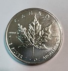 2009 1 Oz Silver Proof Canadian Maple Leaf  9999 Fine Coin In Capsule  Authentic