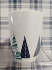  rare  2017 Starbucks 17 8 Fl Oz Coffee Mug Green Christmas Trees Gift Coffee