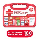  3 Pack   All-purpose Portable Compact First Aid Kit  160 Pc