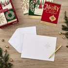 Christmas Boxed Cards Assortment elegant Icons 4 Design  24 Card With Envelopes