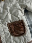 Old Navy Quilted Corduroy-trim Shacket For Baby Jacket Cream   Brown Boys 6-12m