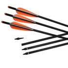 16-22  Carbon Shaft Arrows Crossbow Bolts For Archery Bow Hunting Shooting 6 12