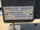 Cambridge Thermionic Pressure Swager Riveter Made In Usa