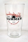 Leinenkugels Beer Take Back Summer Milwaukee Pint Glass  New 