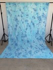 6x9 Ft Sky Blue Abstract Backdrop Dyed Background Photography Backdrop Muslin