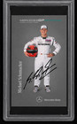 Signed Michael Schumacher Auto 2012 Mercedes Amg Drivers Card F1 7x Champion Psa
