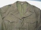 Vintage Us Army 1944 Wwii Military Green Wool Jacket     Eisenhower Style     40r