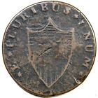 1787 M 68-w R-4 New Jersey Colonial Copper Coin