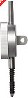 Fowler 52-520-450-0  Ip54 Dial Indicator With 0-1  Measuring Range Silver