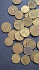 Vintage Job Lot Of 40  Uk Tokens  Bell-fruit  Vending  Trade   Amusement Tokens