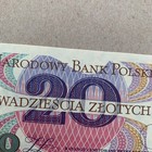          Poland 20 Zlotych Banknote 1982 Polish Currency Colorful Paper Money
