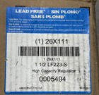 Watts 1 1 2 Lf223-s Water Pressure Regulator High Capacity Valve Lead Free Brass