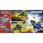 Playmobil 70780 City Action Police Jet With Drone 44 Pc Toy Playset