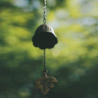 Japanese Traditional Lucky Small Wind Chimes For Outside  Iwachu Cast Iron Bless