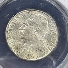 Czech Republic 1949 Stalin Silver 50k Coin - Anacs Ms 60 Details