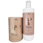 Schwarzkopf Duo Blond Me Premium Lift 9 Bleach And 6  Developer 33 8 Oz Set