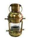 Antique Iron Anchor 12 Inch Oil Lamp Nautical Maritime Ship Lantern Boat D  cor
