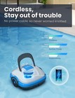 Wybot Cordless Robotic Pool Cleaner Powerful Suction Dual-motor