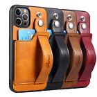 For Iphone15 14 13 12 Plus Promax Leather Wallet Case Shockproof Kickstand Cover