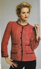 Vogue 8804 Claire Shaeffer Jacket Uncut Ff Bust 36-44 Sizes 14 - 22