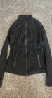 Lululemon Women   s Black Track Jacket Size 6 Full Zip Zipped Pockets