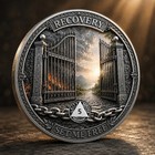     5 Year Sobriety Coin Aa Chip Medallion Alcoholics Anonymous Five Years Sober