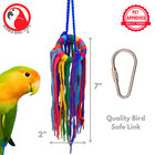 Bonka Bird Toys 51214 Small Aglet Heaven Chew Preen Tug Pull Parrot Cage Toy Pet