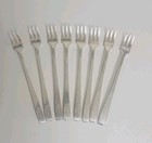 8 Vintage Holiday Inn Cocktail seafood Forks Oneida Hotel Plate